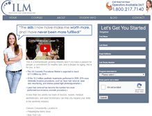 Tablet Screenshot of instituteforlasermedicine.com